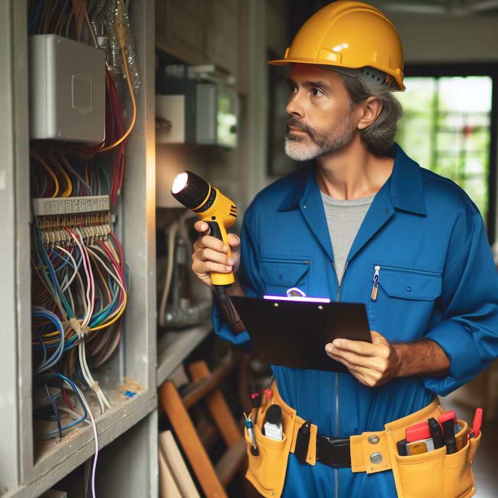 Electrical Systems inspection by home inspectors