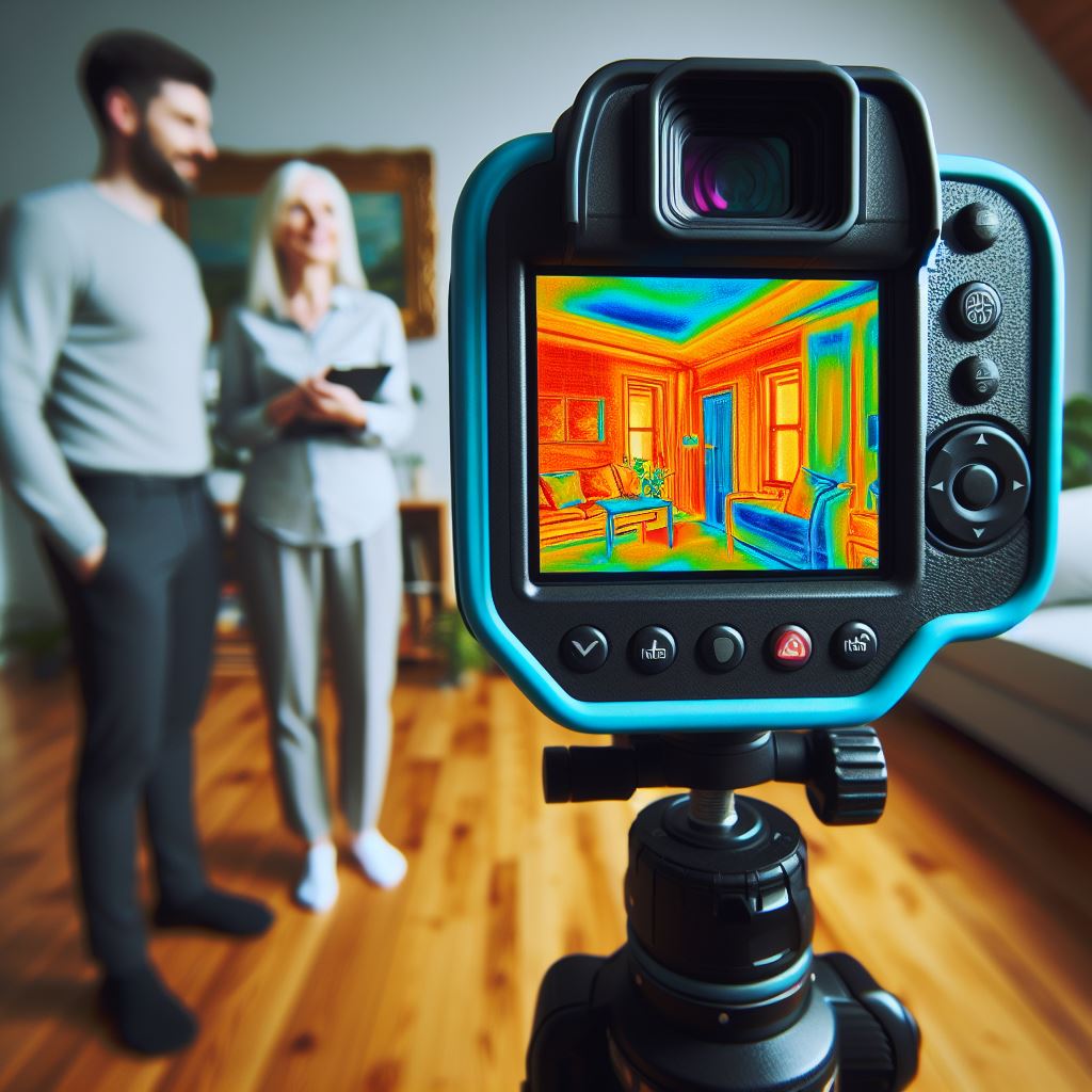 A third thermal imaging camera at home inspection