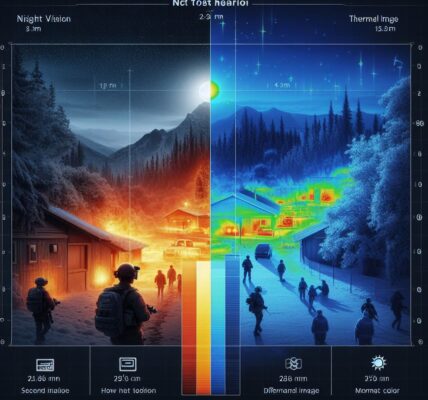 A comparison of nightvision and thermal image