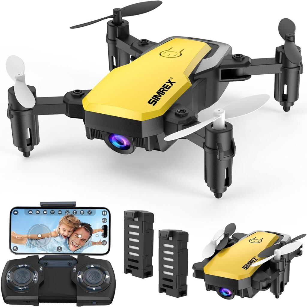 Mini Drone with Camera 720P HD FPV, RC Quadcopter Foldable