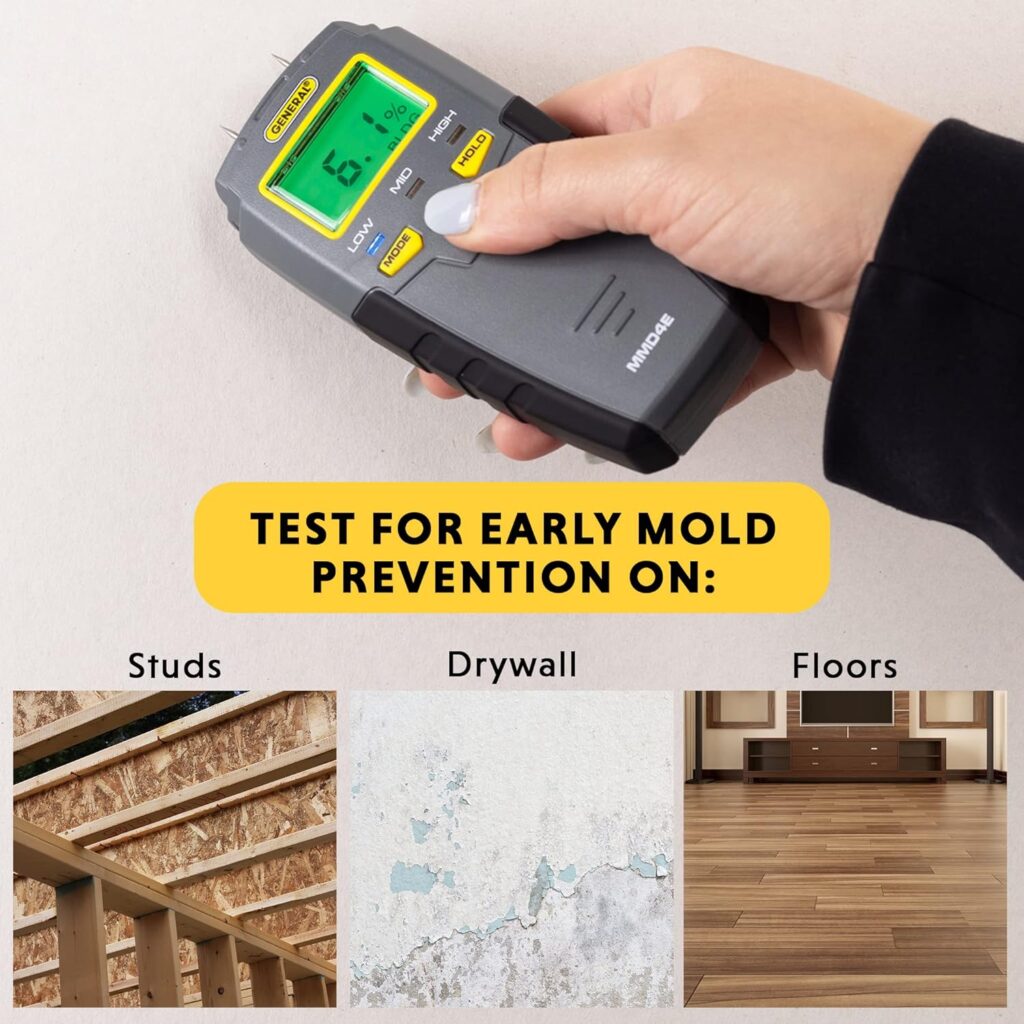 The Features and Benefits of General Tools MMD4E Digital Moisture Meter