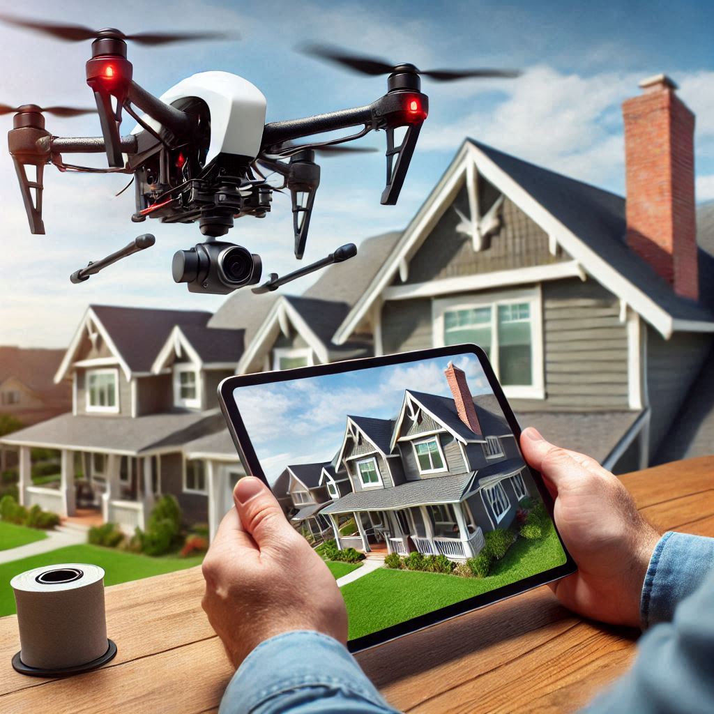 Challenges of using drones in home inspection, including regulatory restrictions, battery life limitations, and potential for mechanical malfunctions.